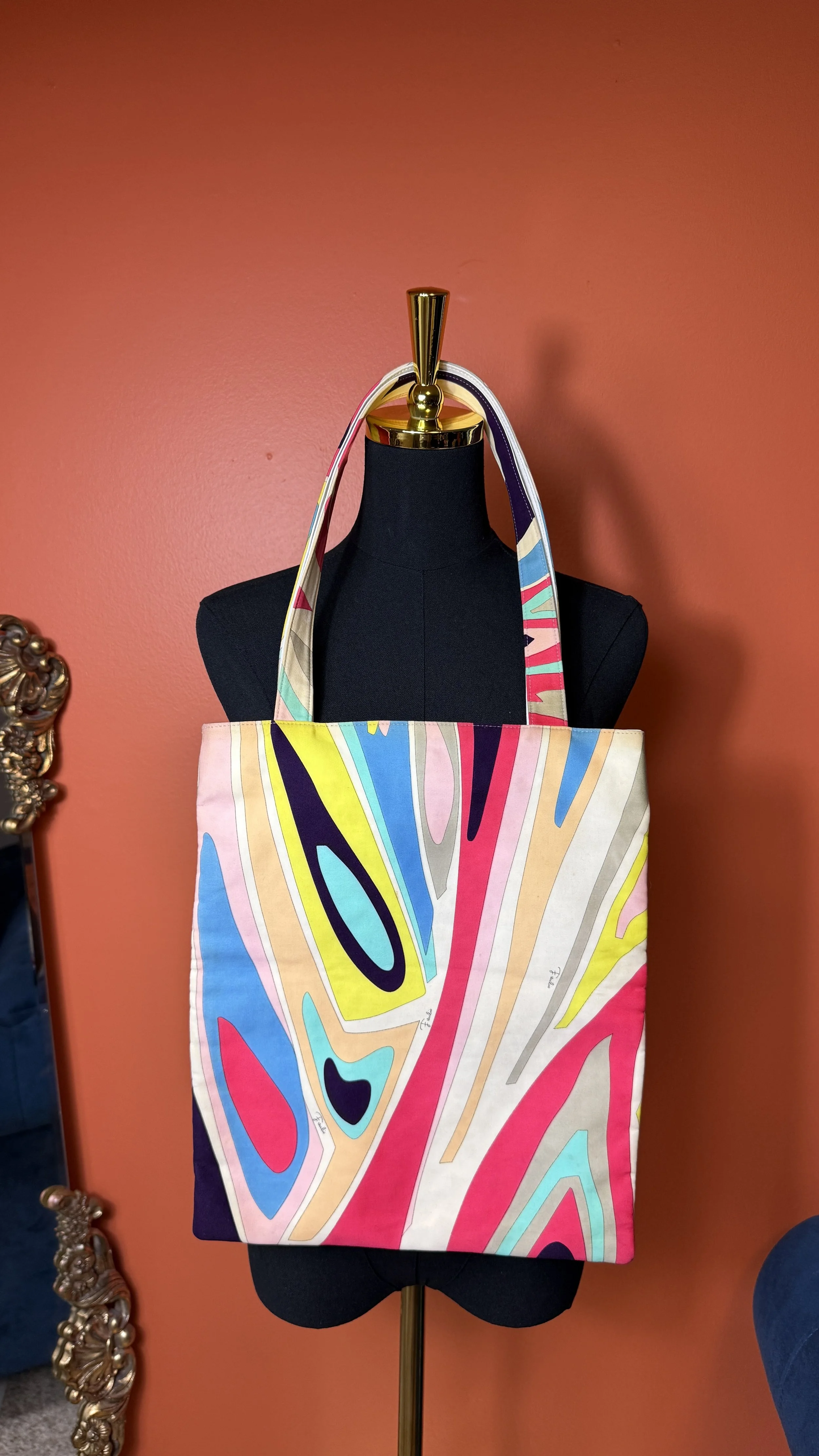 Authentic Emilio Pucci Tote Bag