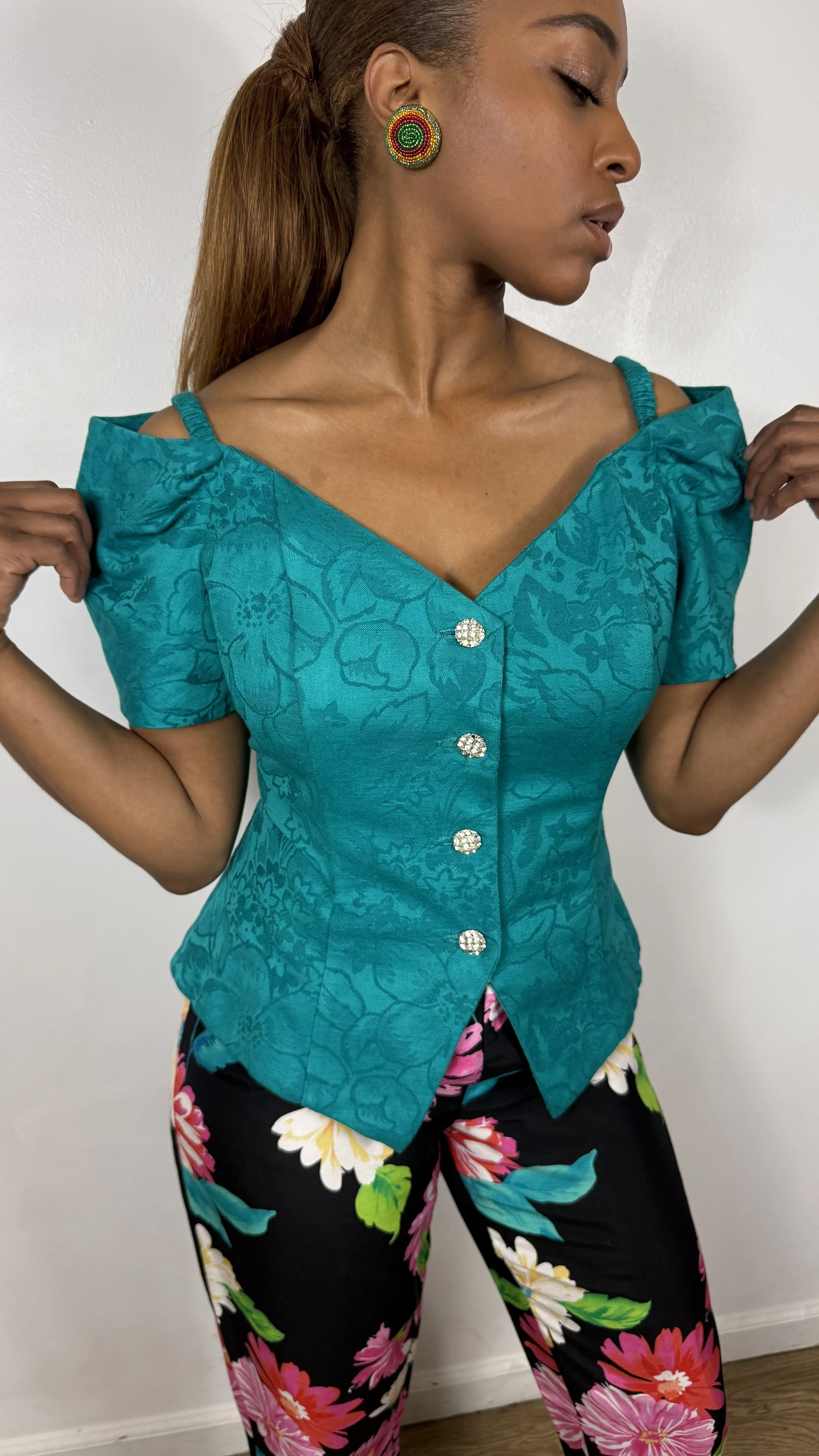 80s Jessica Howard Top