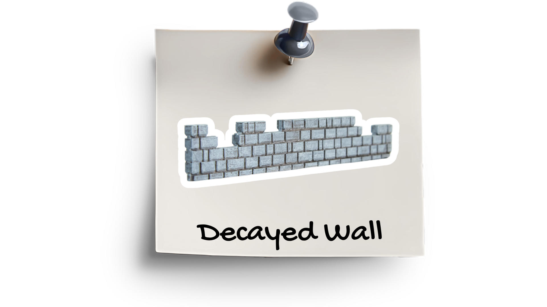 Decayed Wall