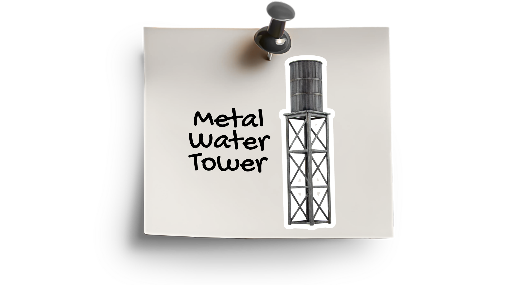 Metal Water Tower