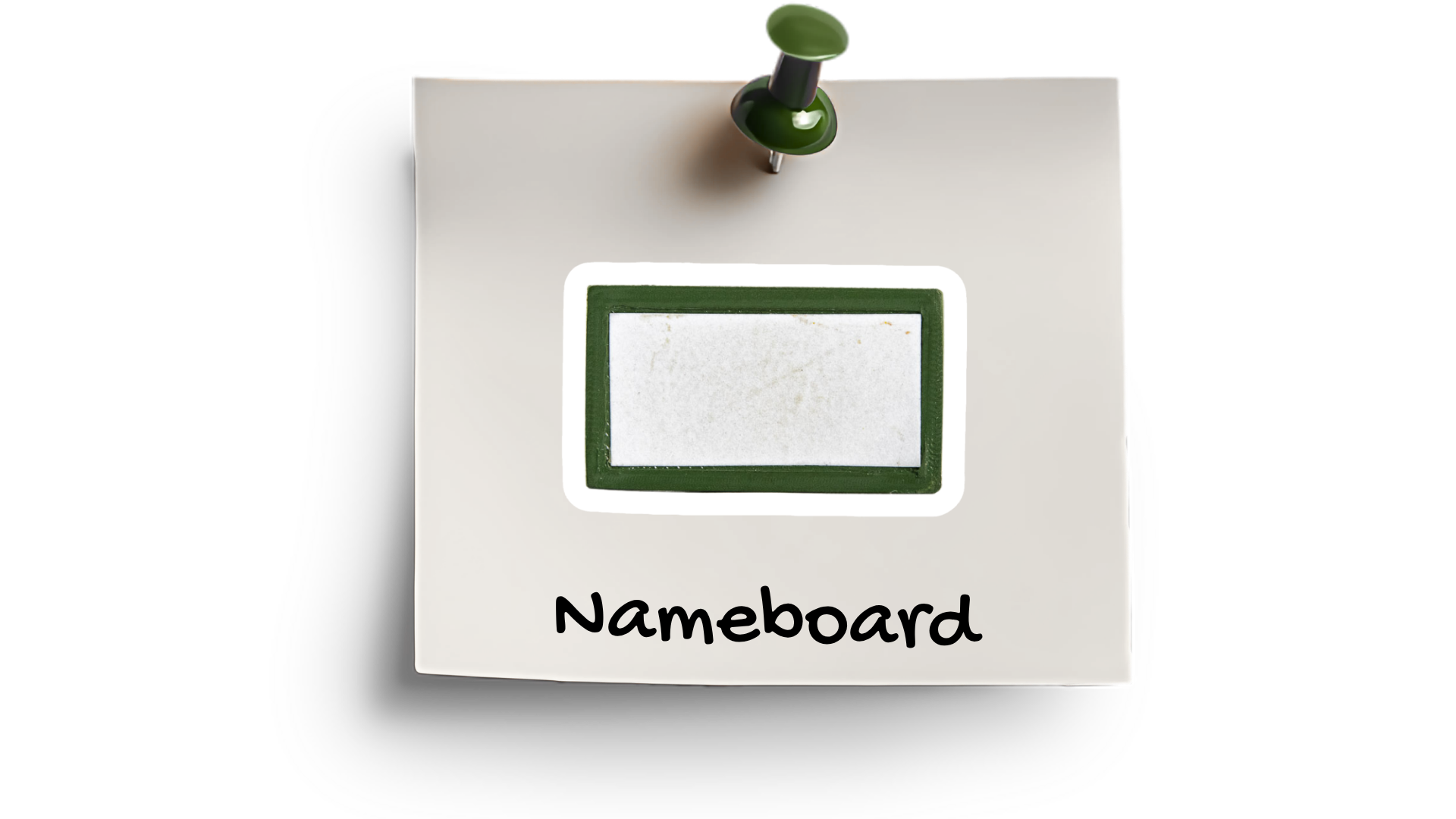 Nameboard