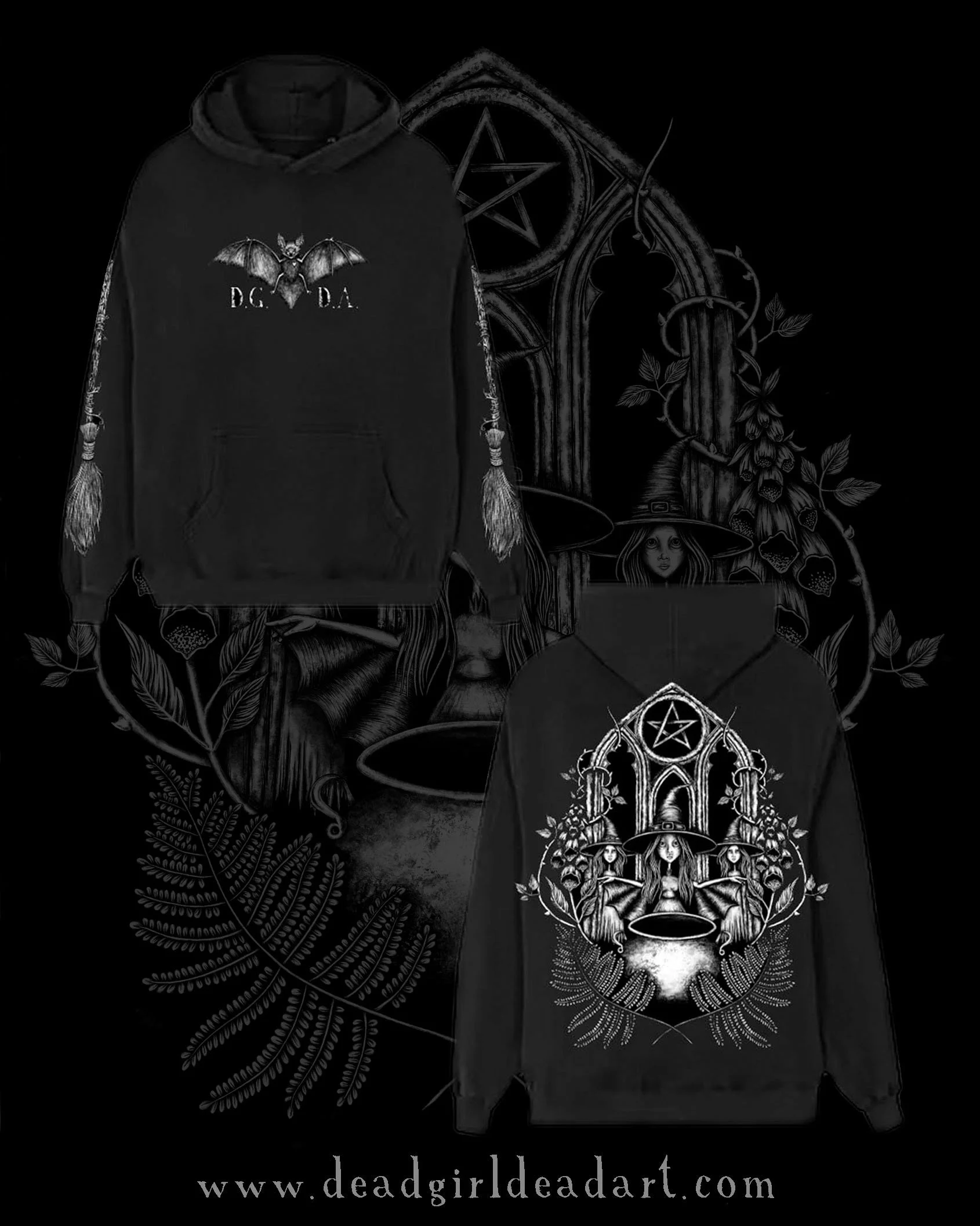 The Maiden, The Mother, The Crone- Hoodie