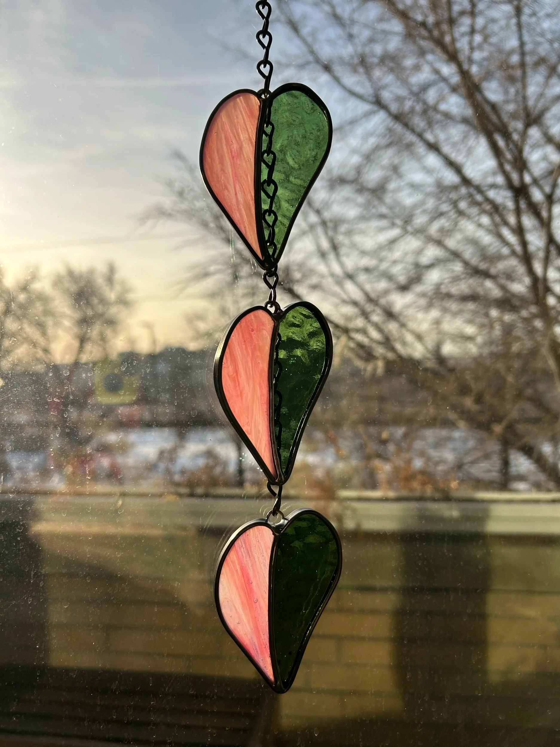 Feb 21 - Beginner Stained Glass Class - Trailing Leaf Suncatcher
