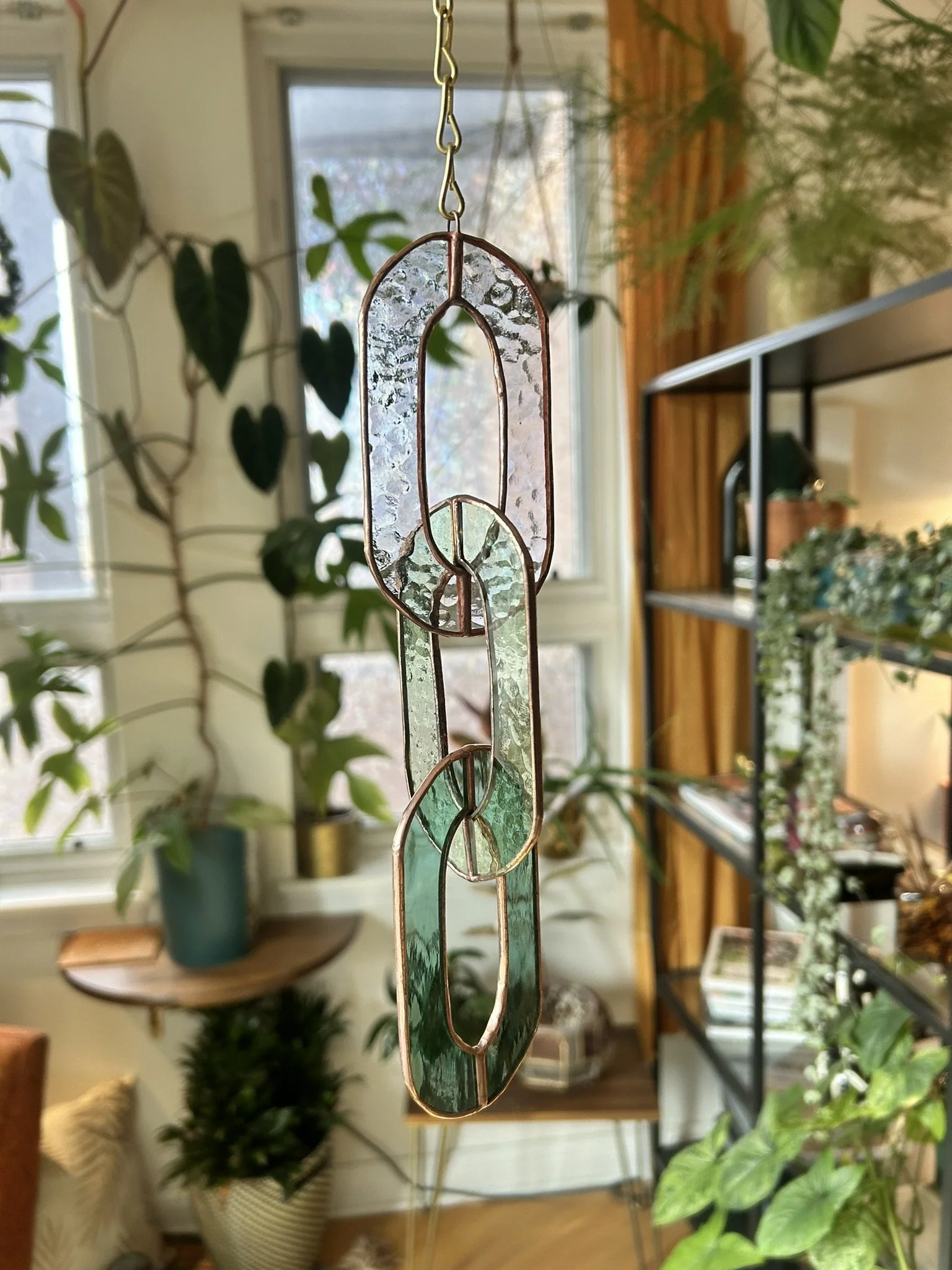 October 4 - Intermediate Stained Glass Class - 3D Chain Link