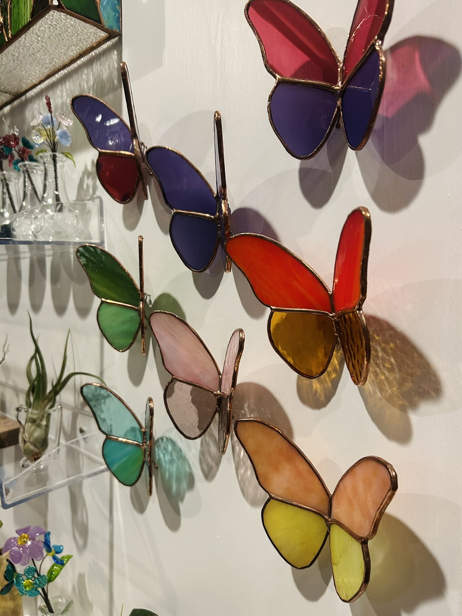 May 23 - Beginner Stained Glass Class - Butterfly Wall Sculpture