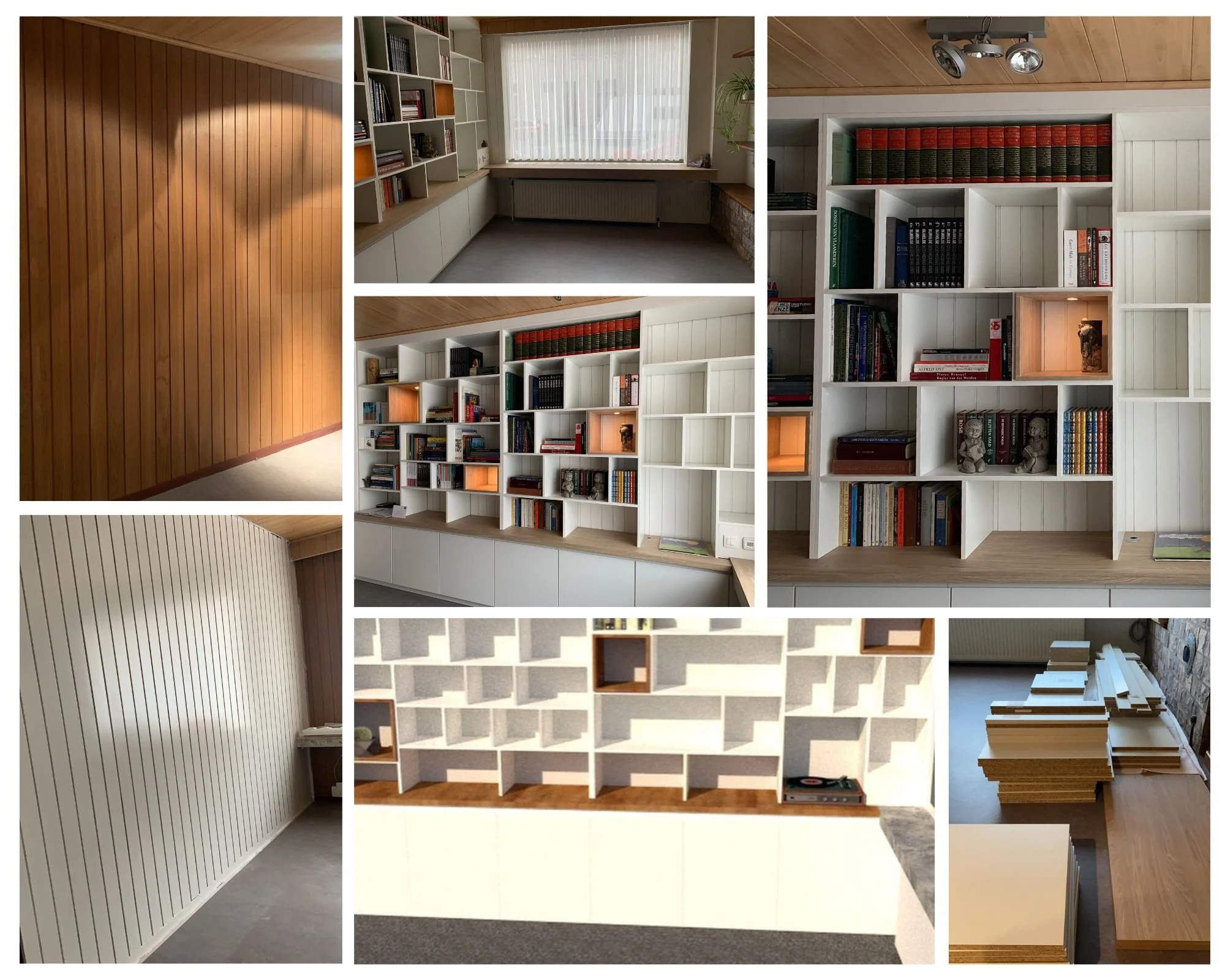 Kast op maat, van ontwerp tot afgewerkte kast.