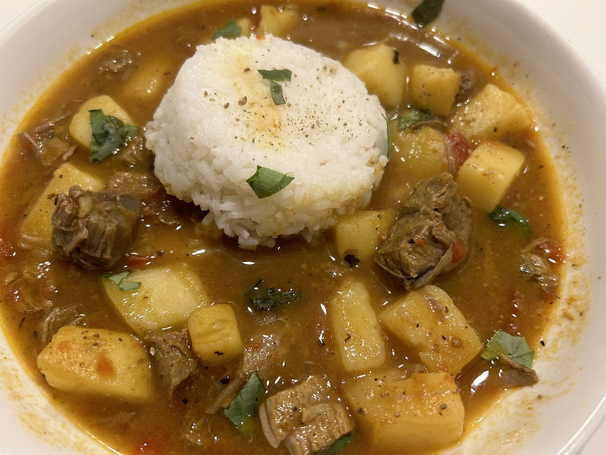 01/16 TWO-FOR Tuesday Table: Curried lamb and potato stew or Butternut squash soup