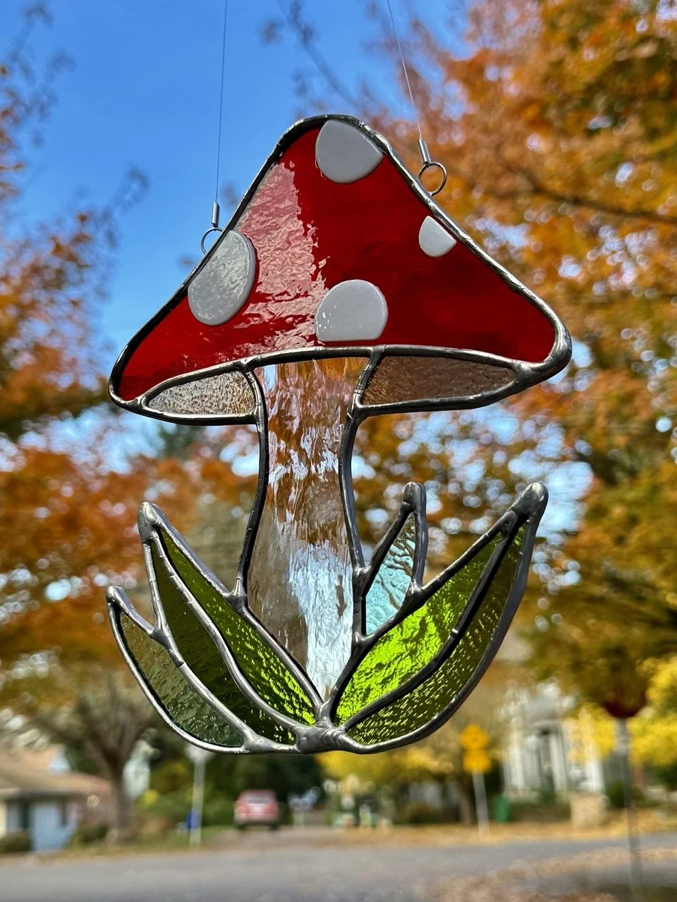 Intro to Stained Glass Assembly -April 5th 1-5pm - Mushroom
