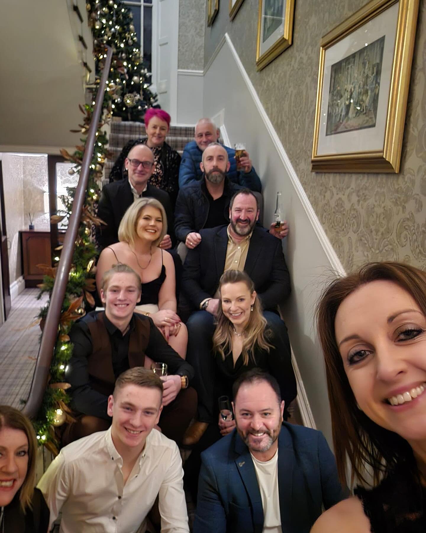 A couple of faces missing and a couple of additions of excellent Hearth and Home friends - but a brilliant team Christmas party 🥳 🎅🏻🎄
