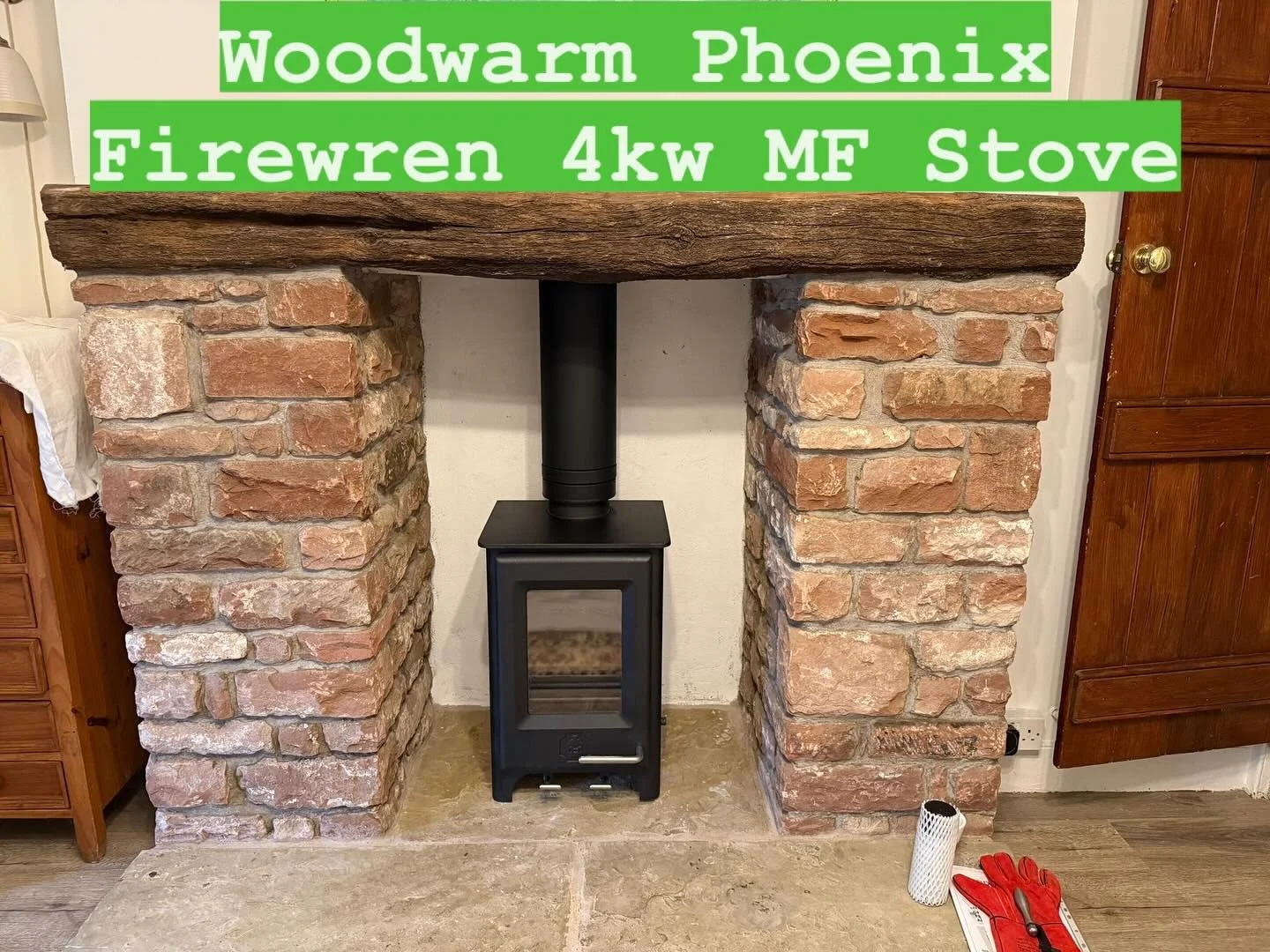 Woodwarm stoves, made in Devon remain one of our top sellers, the Phoenix range starts at 4kw and goes up to 8kw, with their grate which can be closed, they make a fantastic woodburner as you lose very little of the wood ash through into the ash pan 