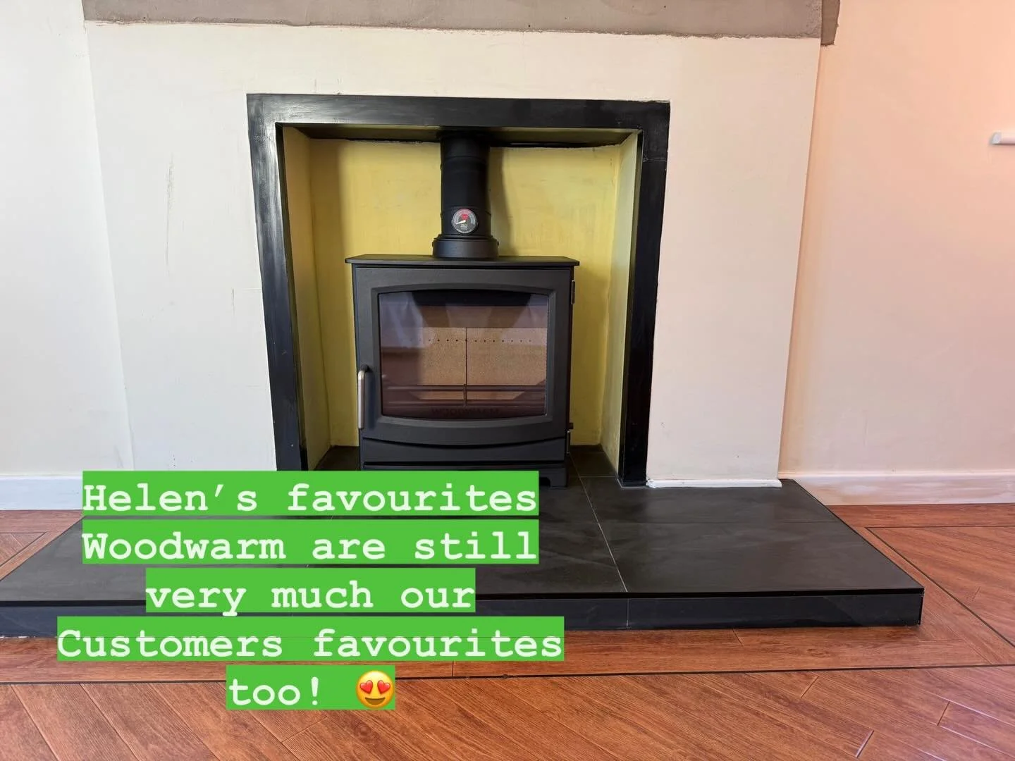Helen&rsquo;s favorites @woodwarmstoves always remain a firm customer favourite too mainly due to the cleaner for longer glass, cooler touch handle and grate which can be closed which is great for Woodburning as very little of the wood ash goes into 