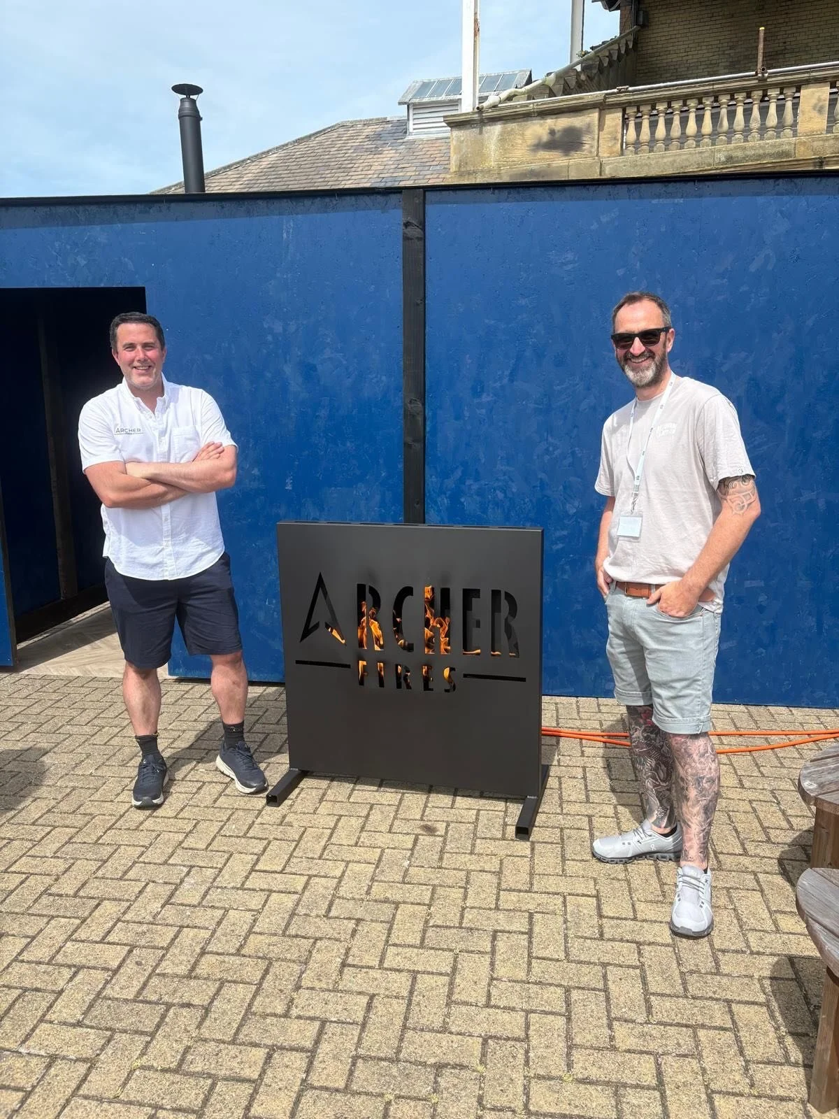 Stu took a well earned rest from site visits and decided his spare time should be spent&hellip; at a stove show 🤨 He reported back it was a fantastic day and great to meet up with lots of our current suppliers along with meeting several new ones 🔥?