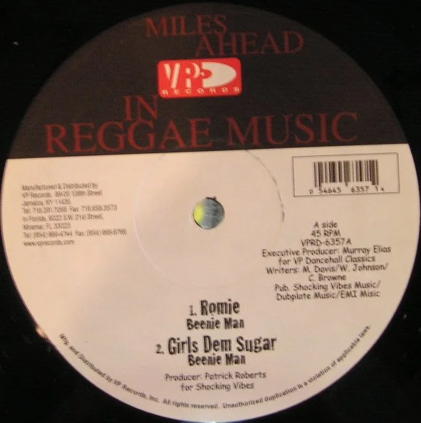 Beenie Man -- Romie / Girls Dem Sugar