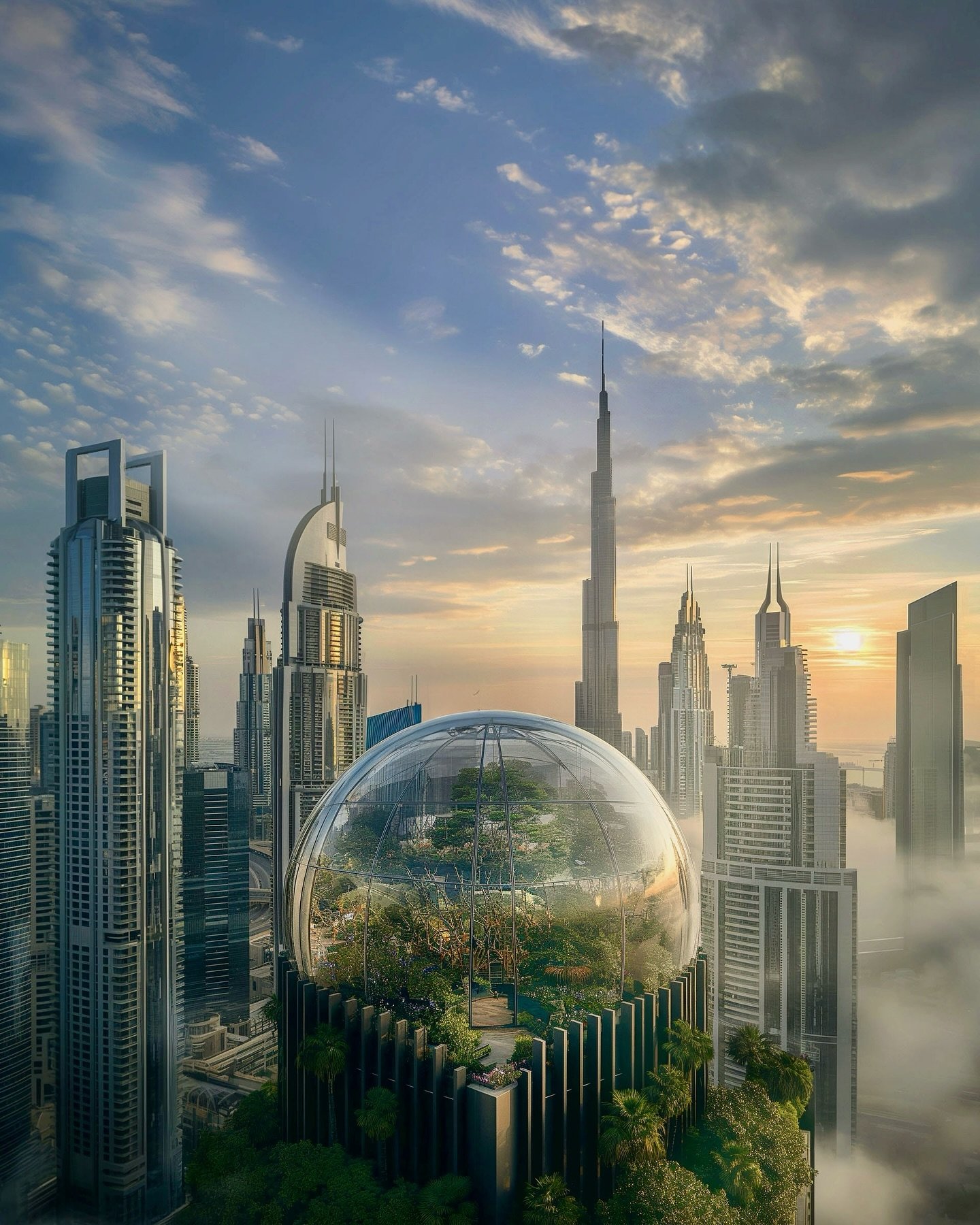 Botanical Skyscraper 🌱 🏙️

A garden in the clouds, a &lsquo;man-made oasis&rsquo;, but really what is it you miss? Nature? Spectacle? Both 🤭?

#DubaiGardens @dubaifuture @d3dubai