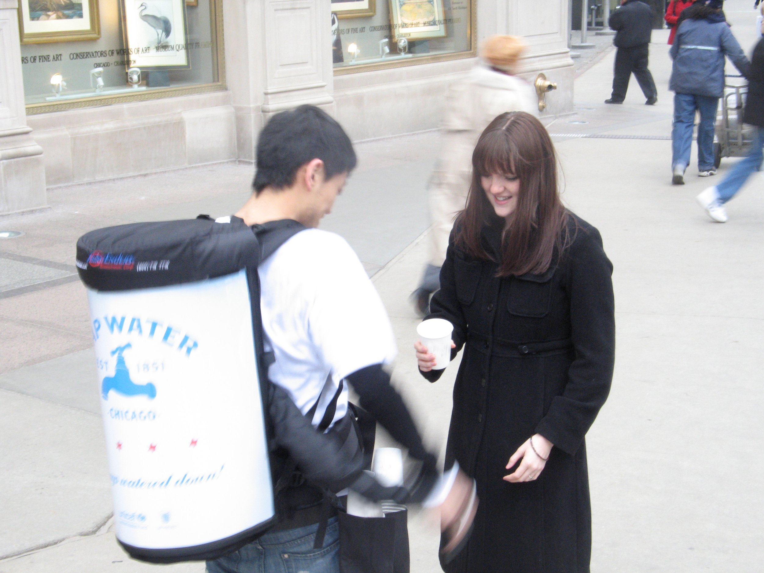 On-Street Water Dispenser