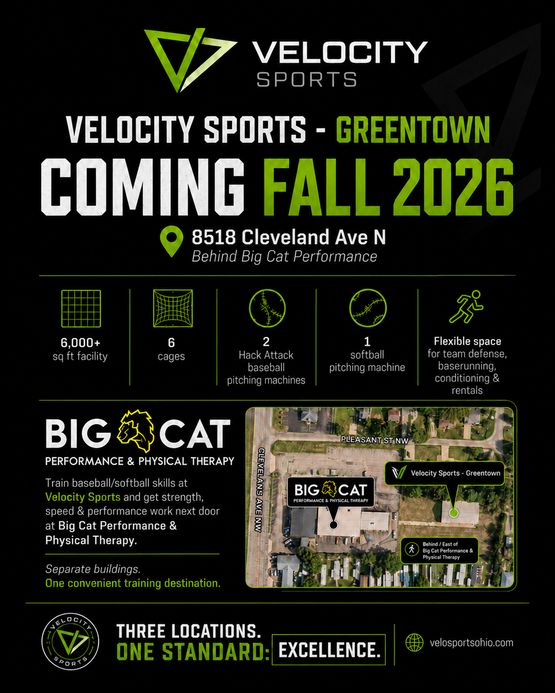 Velocity Sports Greentown - Coming Fall 2026