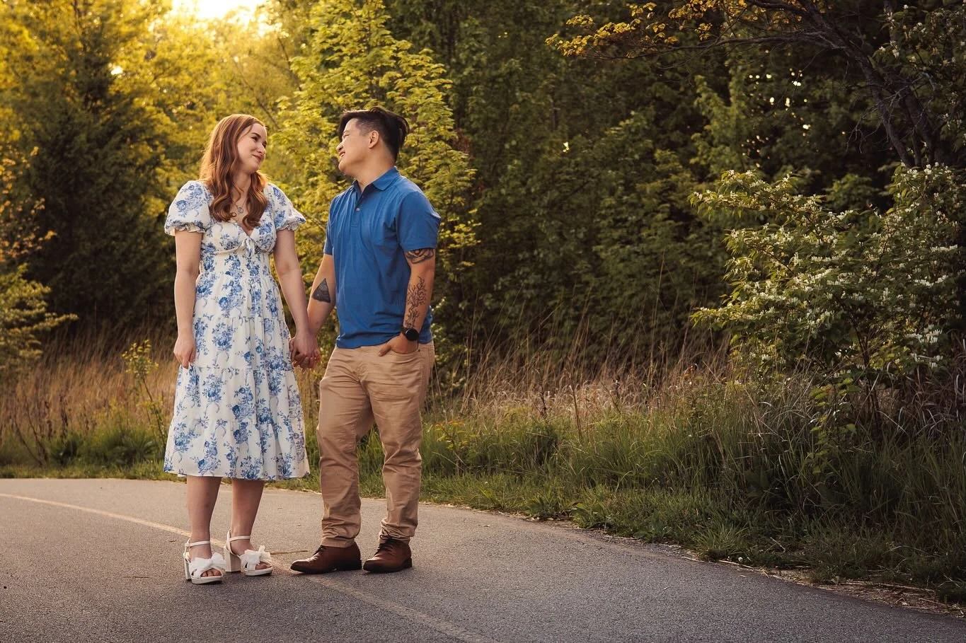 The countdown is on! ⏱️ In just a few days, these lovebirds will be tying the knot. 💝 

I remember when Peter started seeing Kennedy and was honored they asked me to photograph their engagement. A season later, I&rsquo;ll be seeing their nuptials th