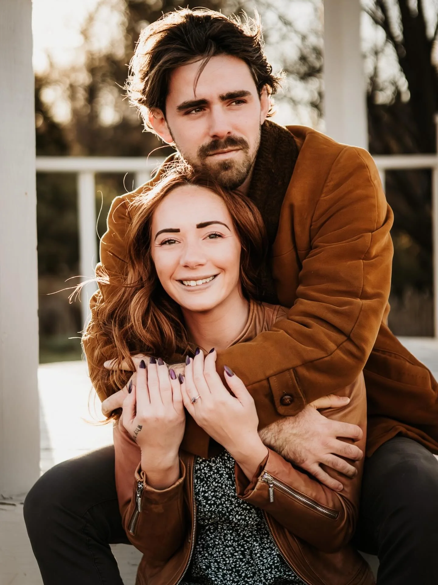 Falling in love like whoa. 🍂

By my timeline, it likely comes as no surprise that autumn is my favorite time of year. The sun was on my side for Kylie and Austin&rsquo;s engagement and I was thrilled to capture these tomorrow memories for them as th