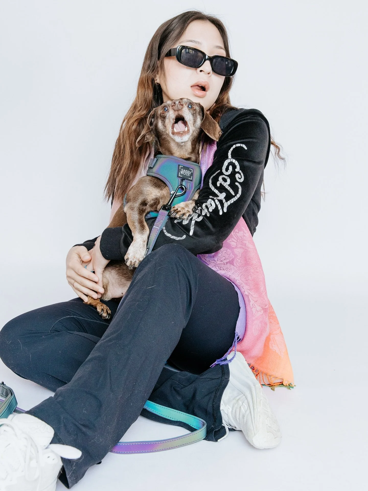 post rave blues with my sweet bb @winstonthedox 🦖✨🤏🏼

📸: @changle.creative