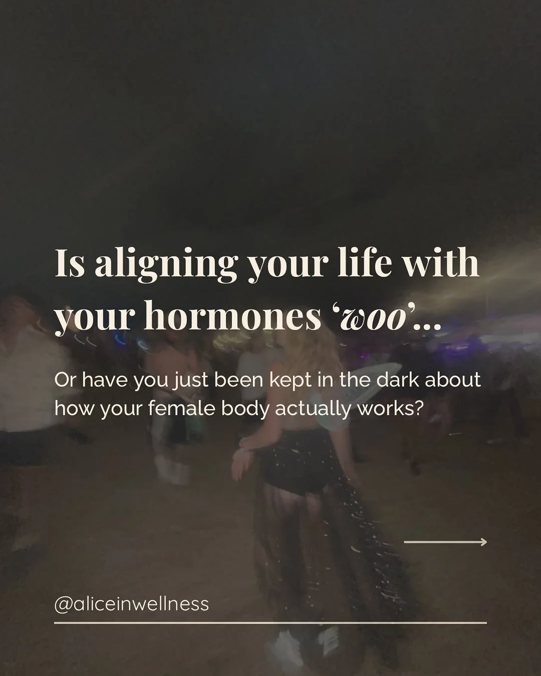 You&rsquo;ve been made to believe that aligning your life with your hormones is &ldquo;woo.&rdquo;

But that belief comes from how little we&rsquo;ve been taught about our own bodies. For decades, women were left out of medical research and told to l