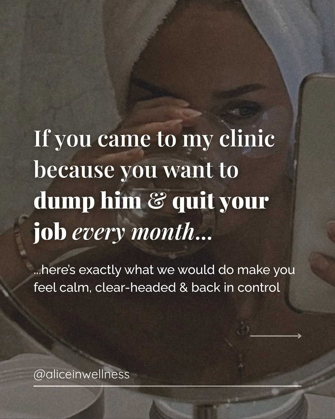 Maybe you do just need to dump him 🤷🏼&zwj;♀️

...or maybe it&rsquo;s your hormones trying to tell you something else.

When the same thoughts, emotions or urges show up on a monthly loop, your body isn&rsquo;t sabotaging you. It&rsquo;s asking for 