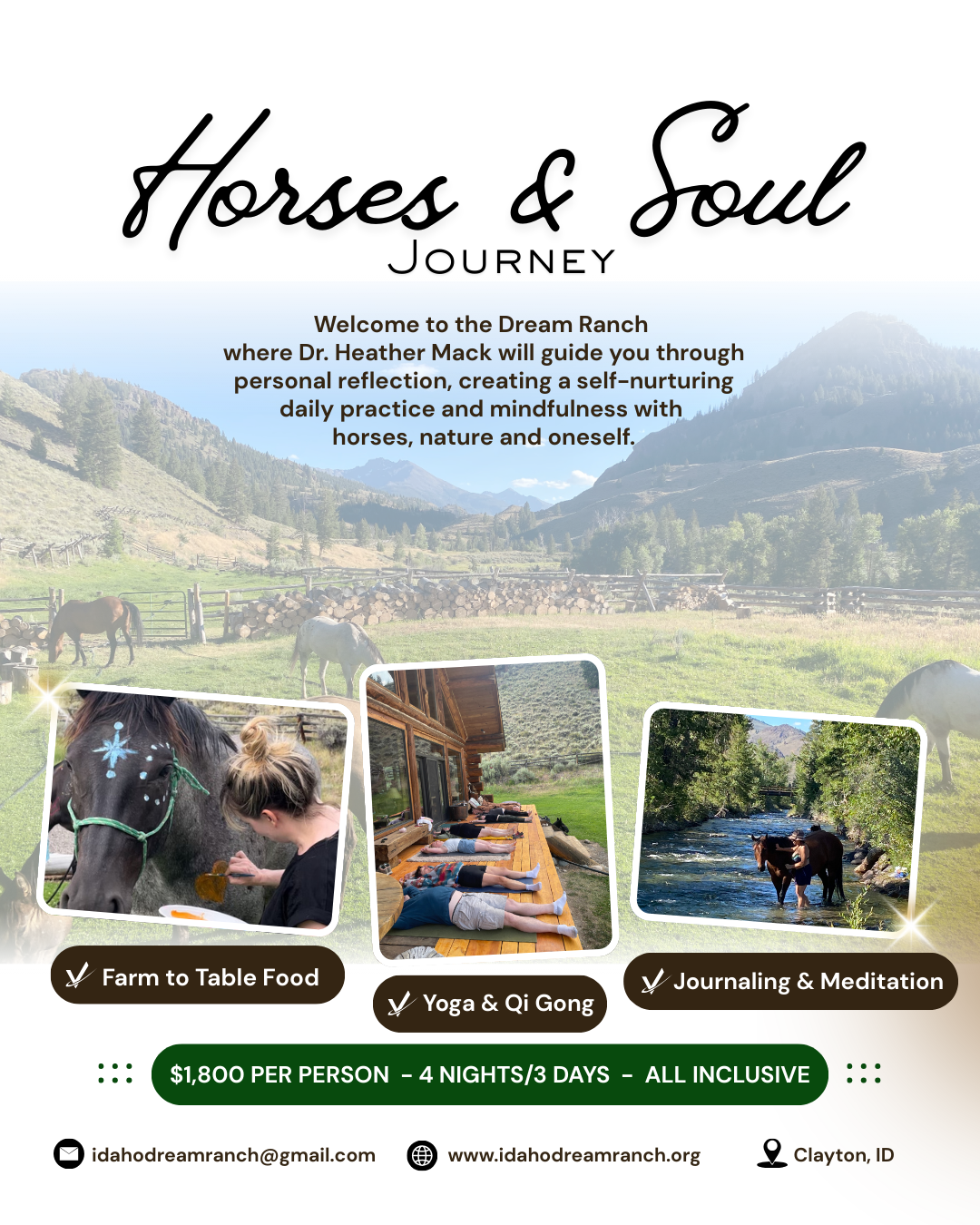 Horses and Soul Journey - June 17-20, 2026