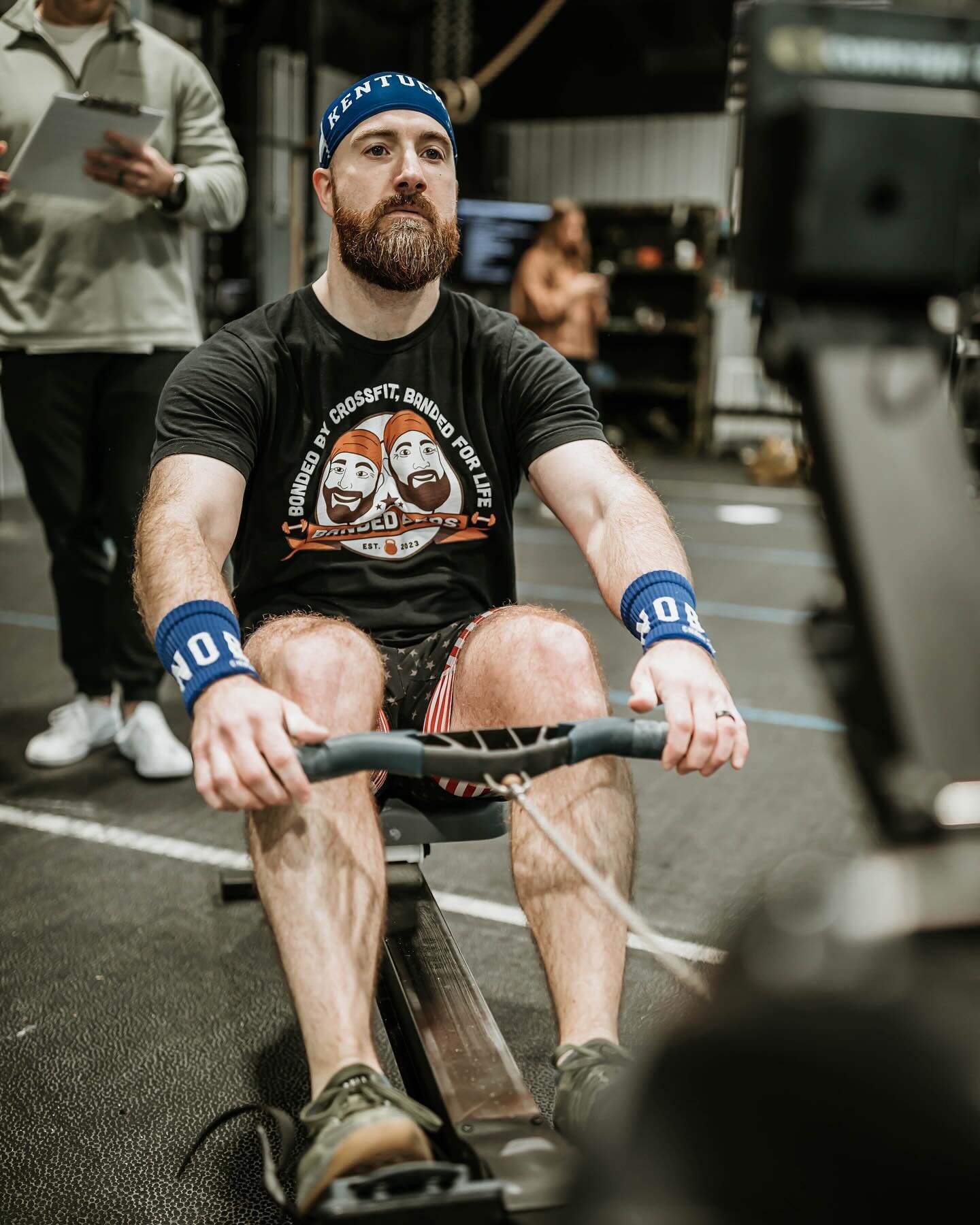 The Banded Bros decided to f*ck around on Saturday and found out. Redoing 24.2 was worth it with both of us finishing better than our first try. ☝️ more week of the #crossfitgamesopen Let&rsquo;s Go!!! Thank you @lensee_photography for getting our be