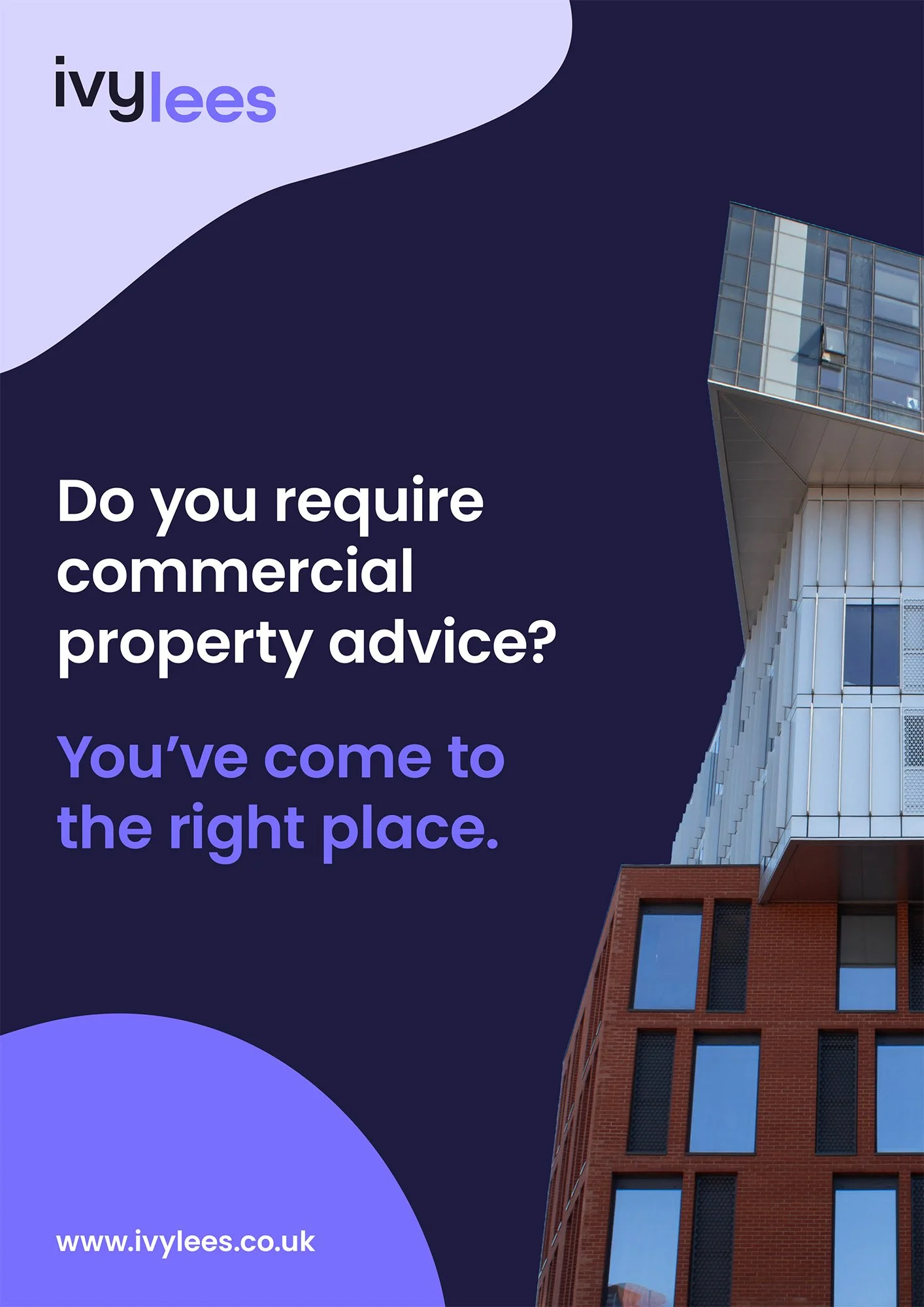 Front cover of the Ivy Lees Services Brochure