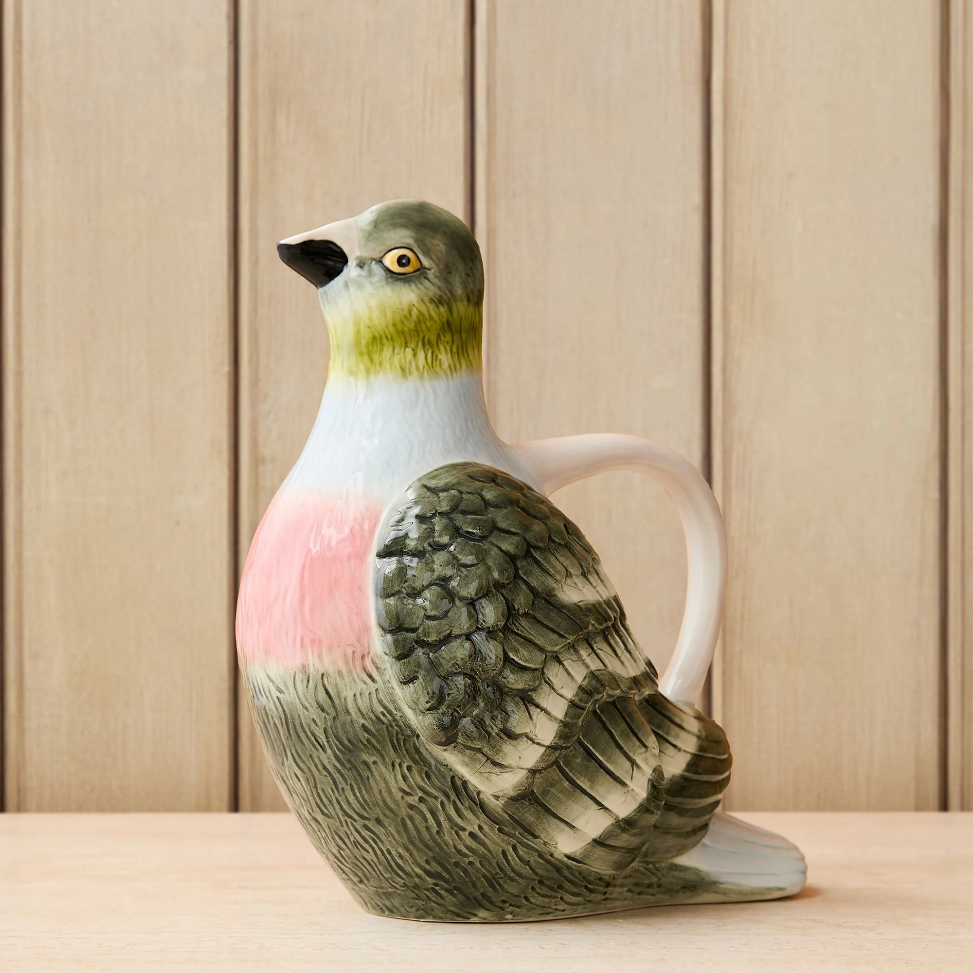 Ceramic Pigeon Pitcher