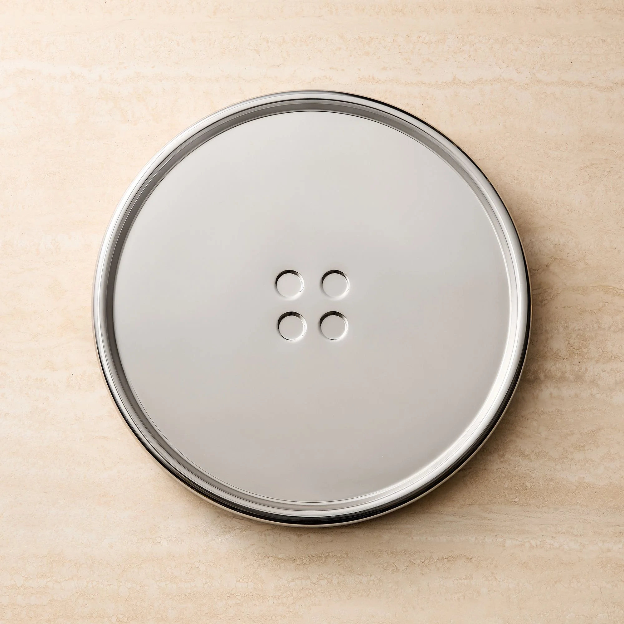 Stainless Steel Button Tray