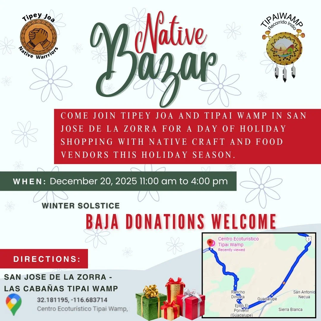 Join us for a festive Native Bazaar in San Jos&eacute; de la Zorra! Celebrate the holiday season with beautiful handmade Native crafts, unique gifts, and delicious traditional foods from local vendors. Come support Indigenous artists and food makers,
