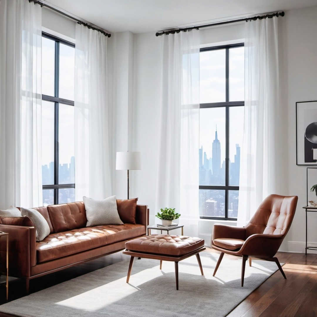 Photo inspiration: Picture Idea: Breathe Easy Live Light Decorating With Breezy Curtains And Sheer