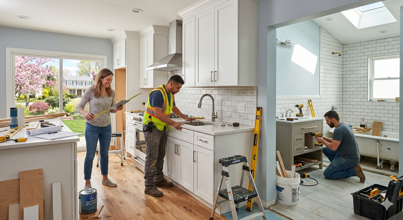 Spring Renovations in NYC & Long Island | The Smartest Kitchen, Bathroom & Room Upgrades to Start Now