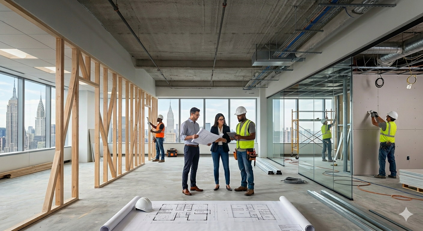 Where to Start an Office Renovation in NYC | A Step-by-Step Guide for Smarter Commercial Upgrades