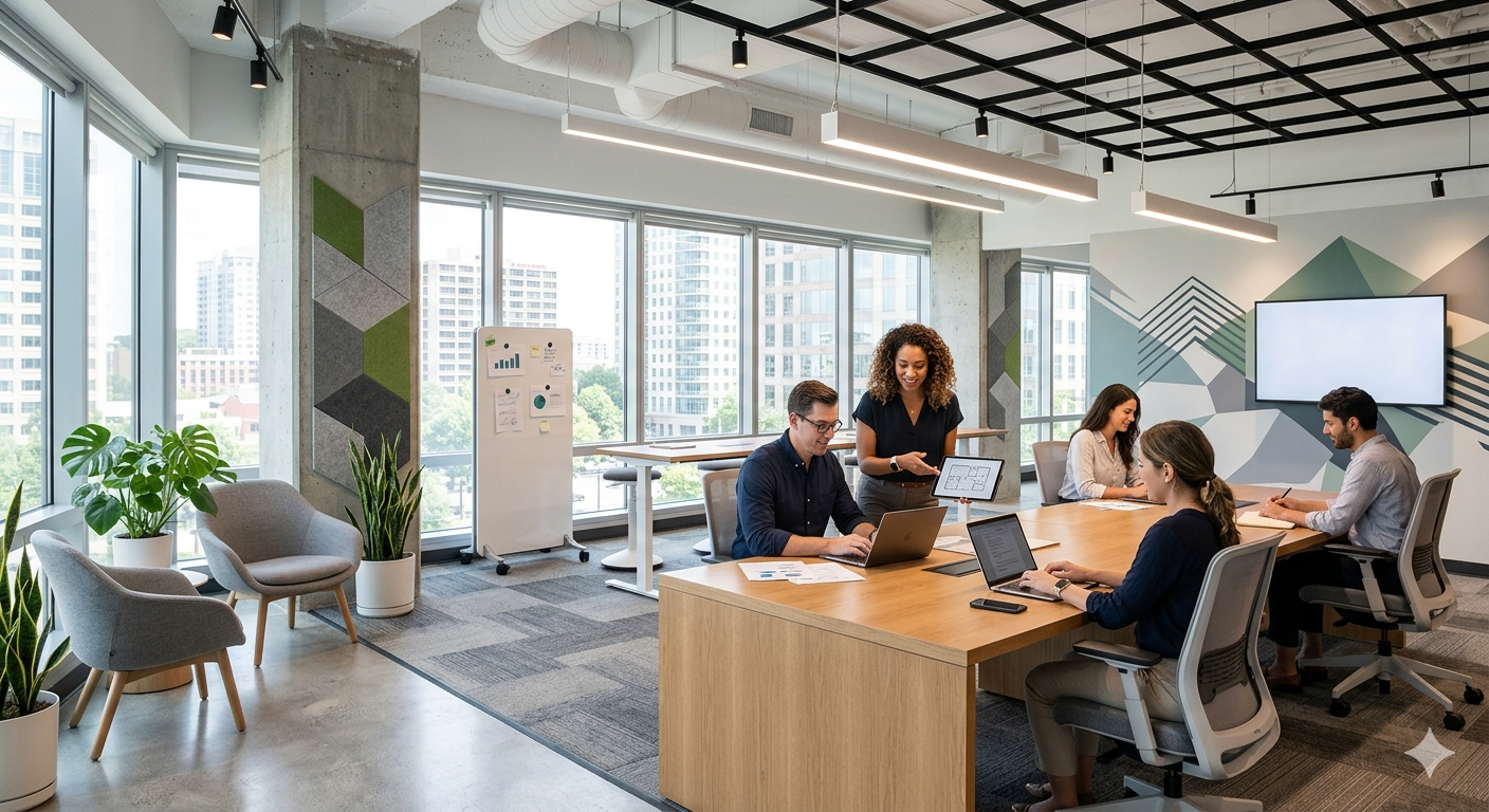 Designing a Leased Office Space Without Over-Investing | Smart Upgrades That Maximize ROI