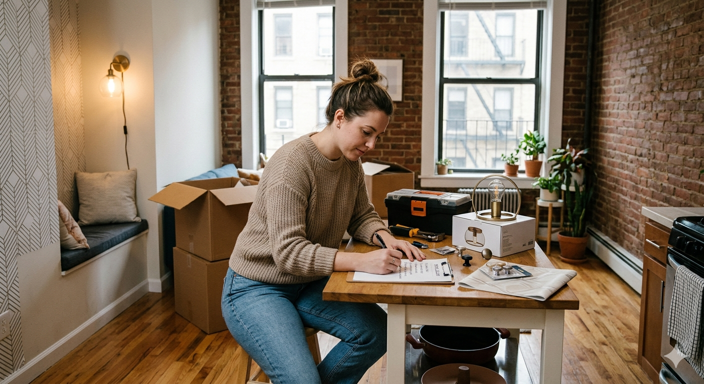 The Rental Upgrade Checklist | 7 Changes Every NYC Renter Should Make in Their First Month