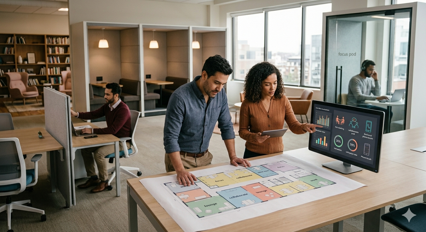 How Much Space Does an Office Really Need? Understanding Workplace Density in 2026