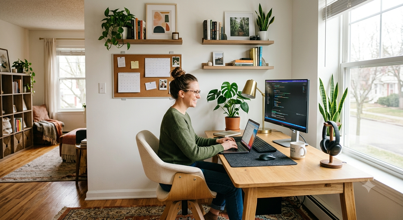 The Best Home Office Upgrades for Renters Working From Home