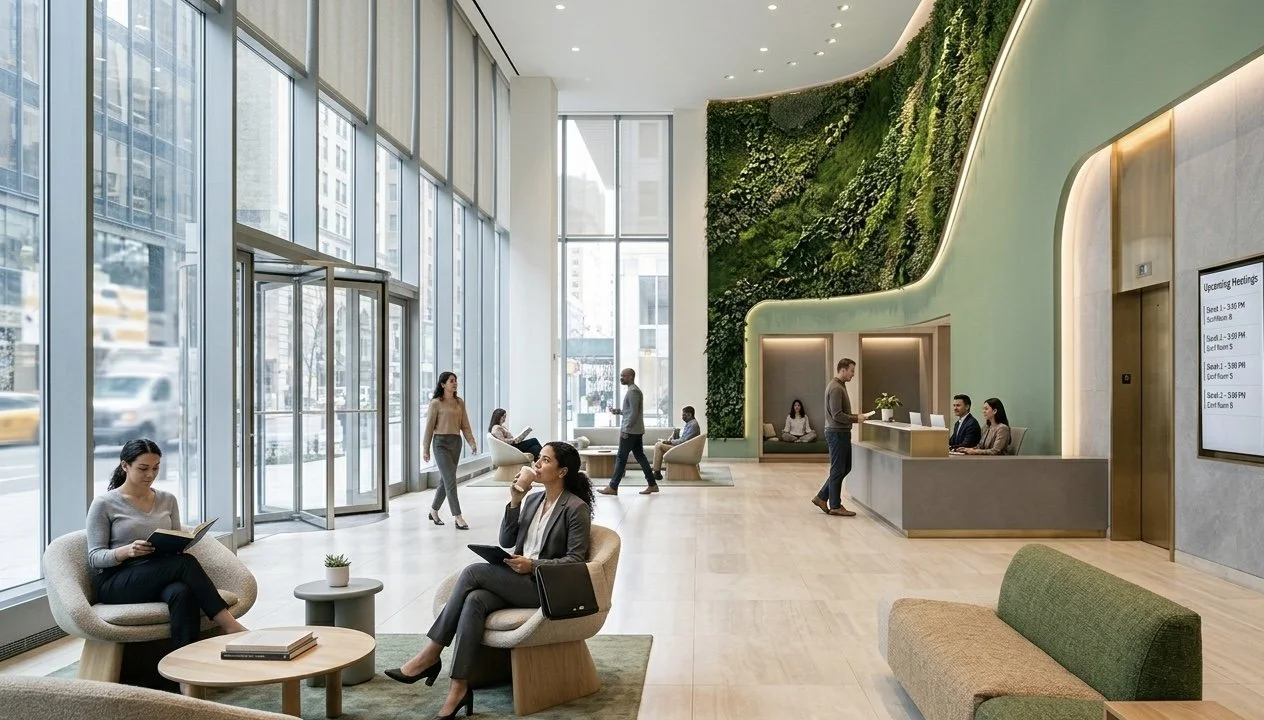 How a Well-Designed Lobby Can Reduce Visitor Stress Before the Meeting Even Begins