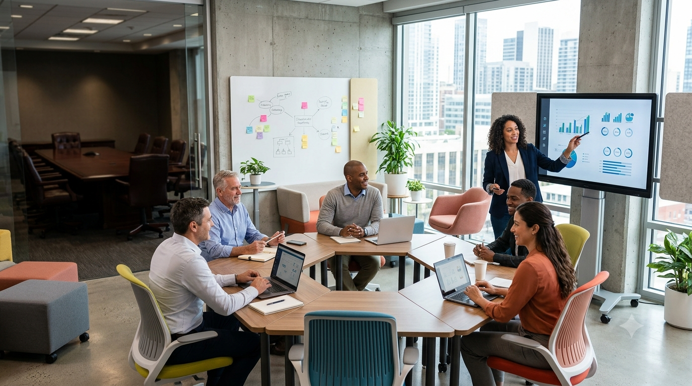 Why Flexible Meeting Spaces Are Replacing Traditional Boardrooms