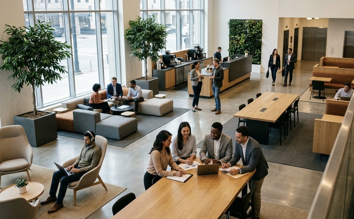 Why Your Office Lobby Should Do More Than Impress Visitors