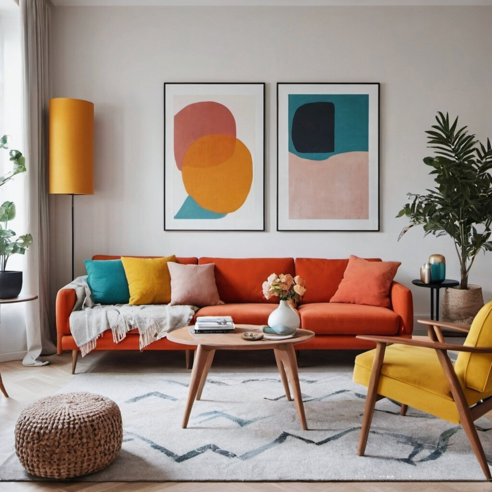 Abstract Interior Design: Where Art Inspires Bold and Unique Abodes ...