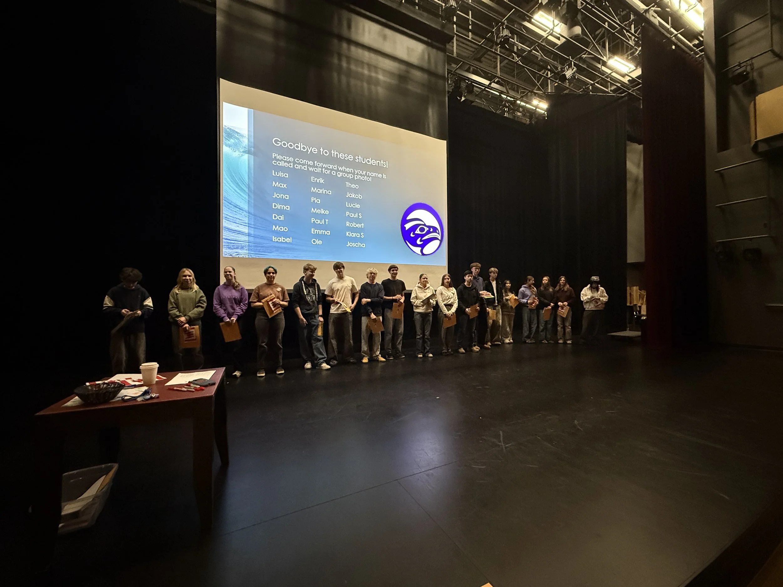 Jan. 21st - Farewell Ceremony