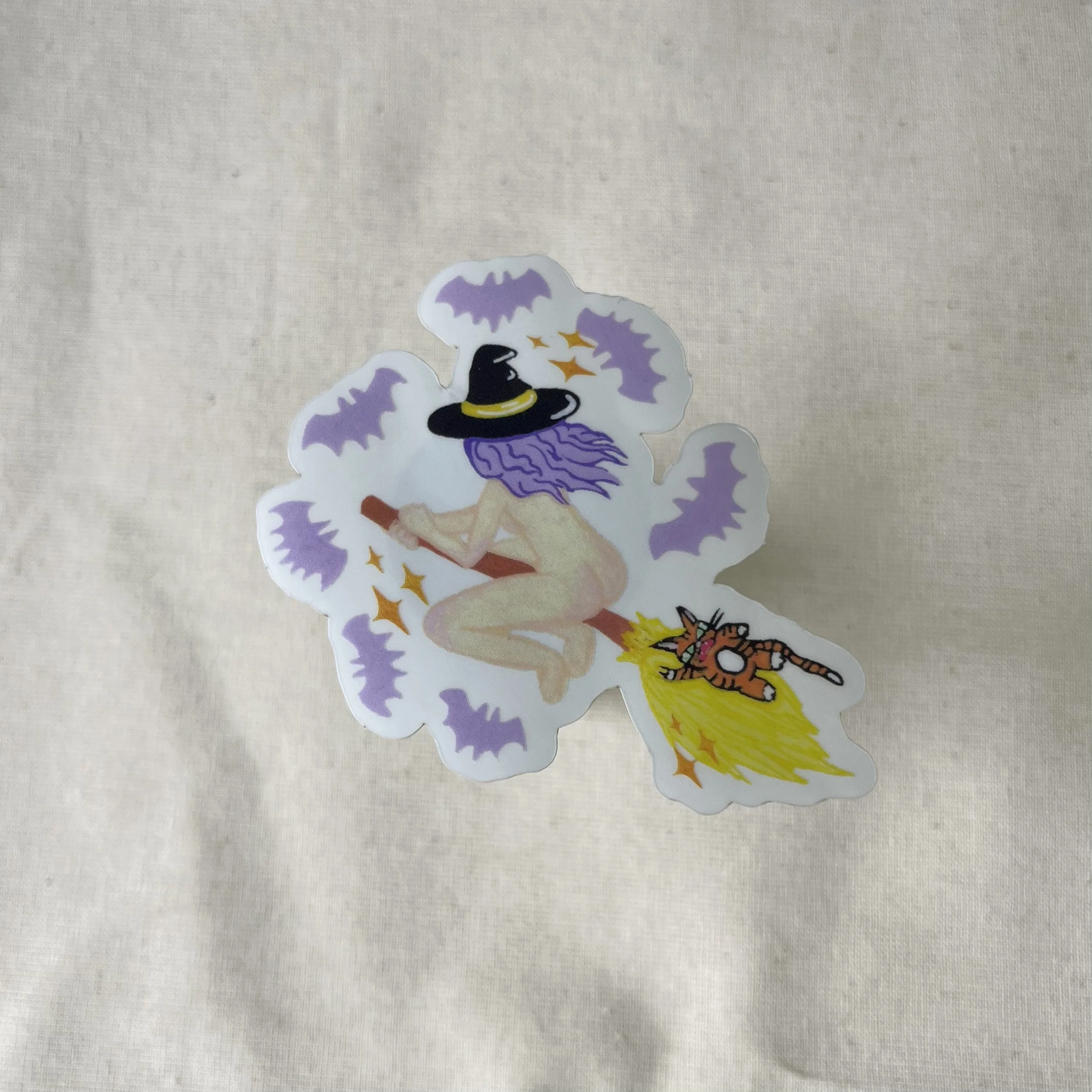 Spooky Halloween Clear Sticker Pack