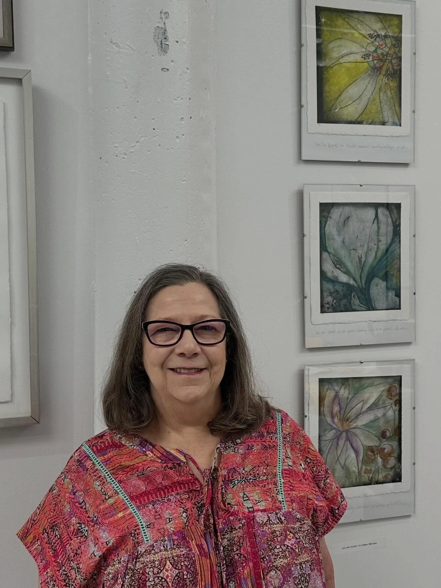 Thank you Becky for supporting my art! It was a pleasure meeting you! #livingjoyseries