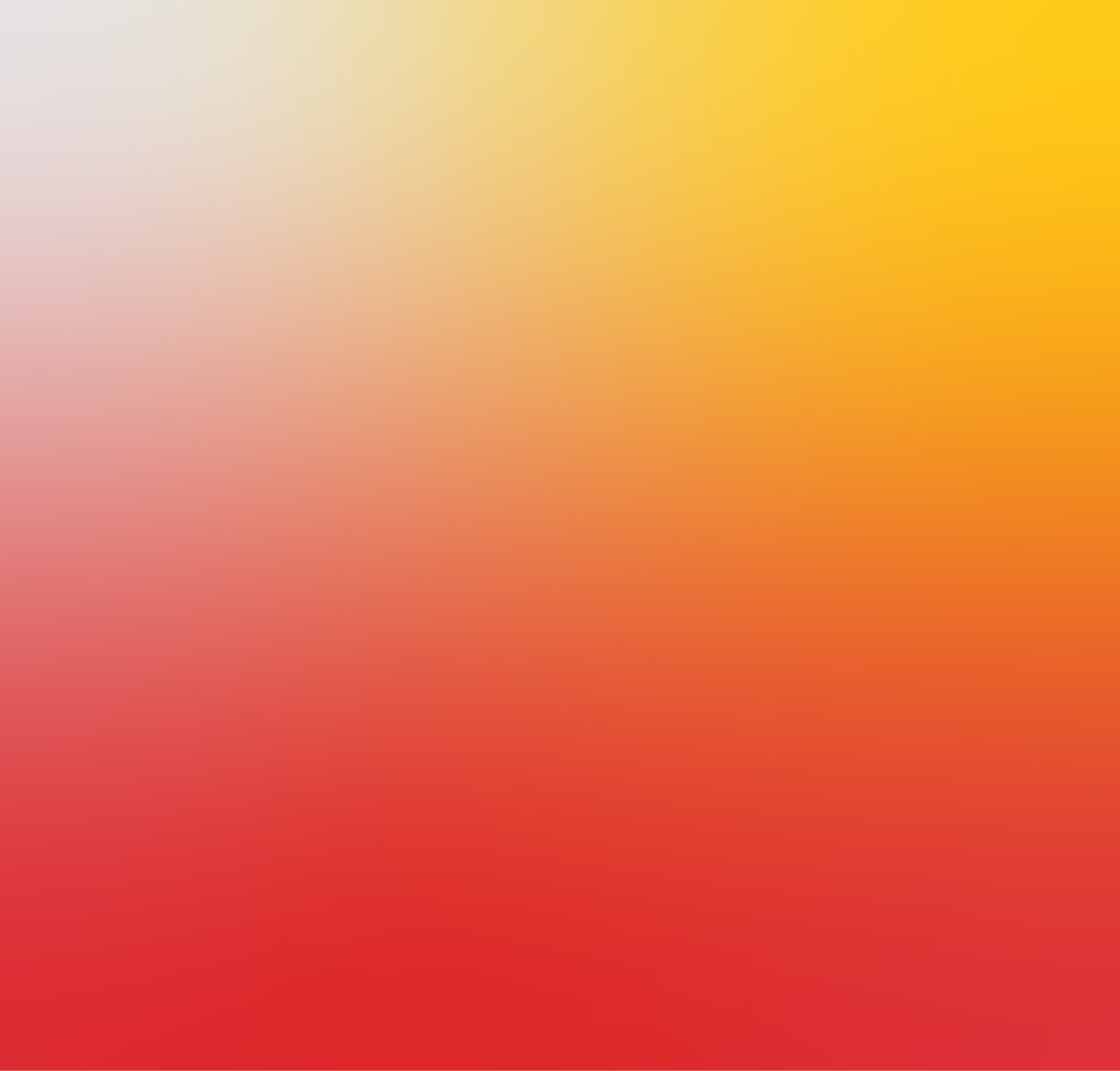 Blurred gradient background with shades of red, pink, orange, yellow, and beige.