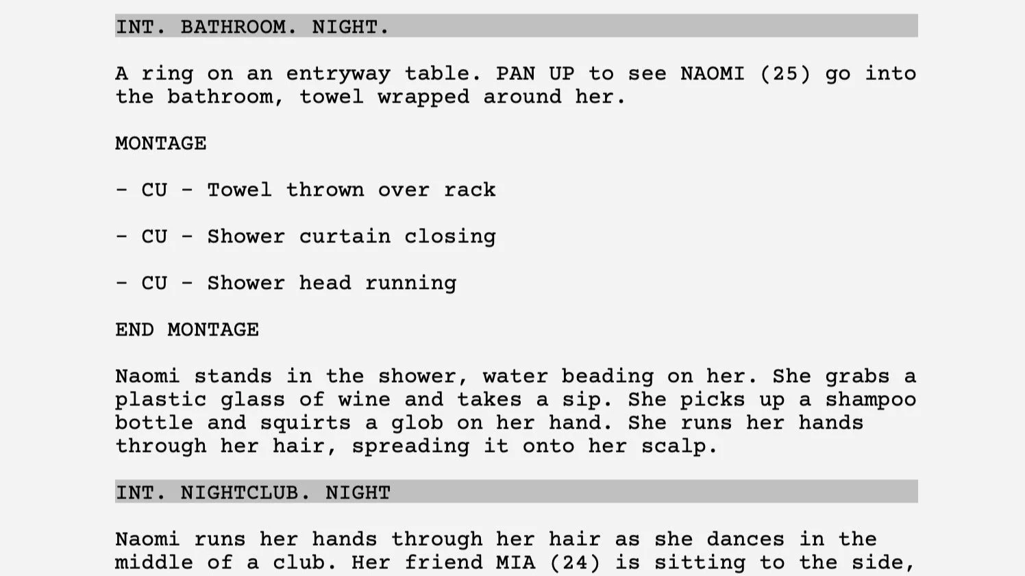 Script