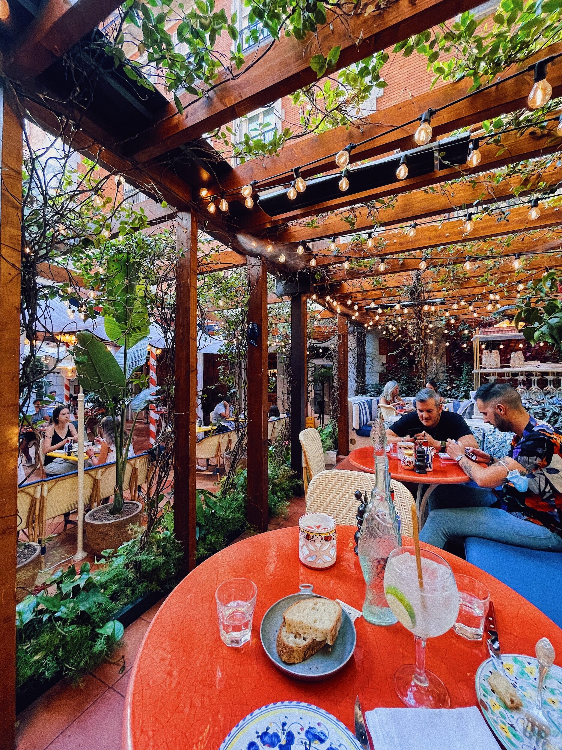 The Joy of Outdoor Dining - A Desire for Shade