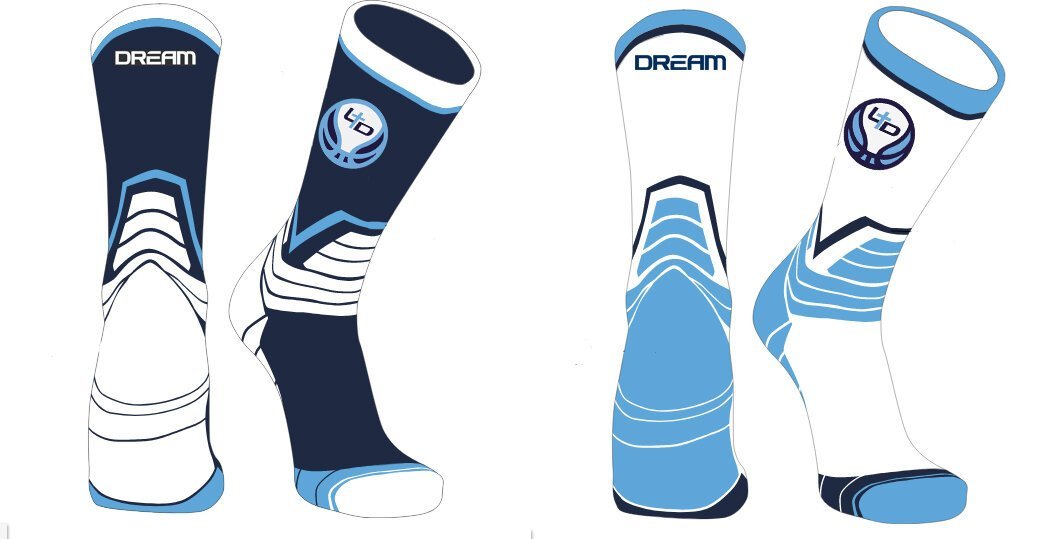 LTD Team Crew Socks — Livin' the Dream