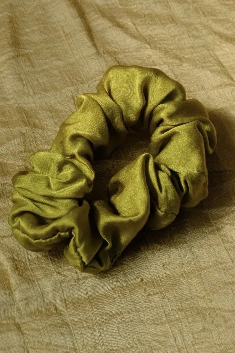 Silk Scrunchie Chervil